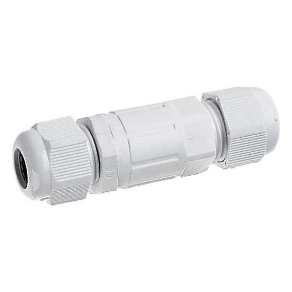 Kabelverbinder - Nivra Haskon - Rechte Connector - Waterdicht IP68 - 3 Aderig - Mat Wit Kabelverbinder - Nivra Haskon - Rechte Connector - Waterdicht IP68 - 3 Aderig - Mat Wit