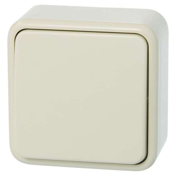 GAMMA wisselschakelaar | serie Andes | opbouw | creme GAMMA wisselschakelaar | serie Andes | opbouw | creme