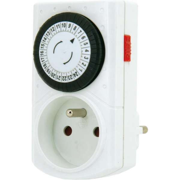 Benson Mechanische Tijdklok, tijdschakelklok mini 3500 W Benson Mechanische Tijdklok, tijdschakelklok mini 3500 W