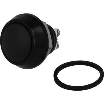 Push schakelaar - 12mm - SPST NO - 36V