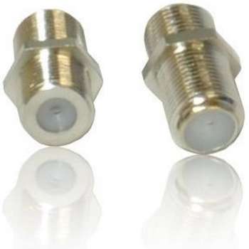 F-connector naar F-connector Koppelstuk - 2 Stuks