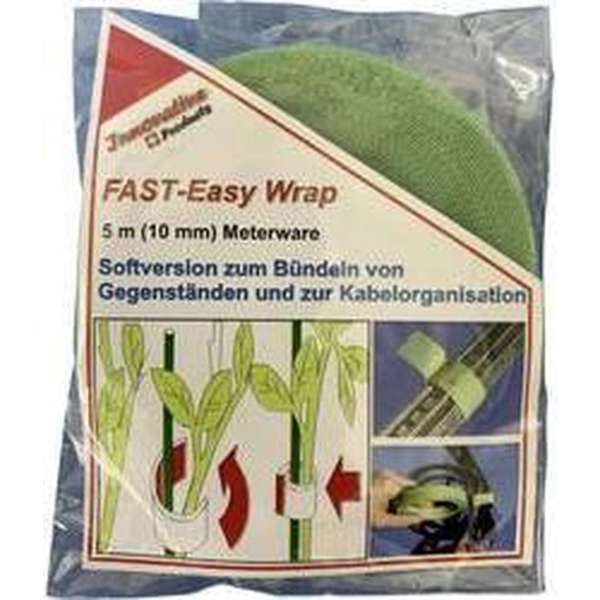 FASTECH® 701-322-Bag Klittenband Voor planten en tuin Haak- en lusdeel (l x b) 5000 mm x 10 mm Groen 5 m FASTECH® 701-322-Bag Klittenband Voor planten en tuin Haak- en lusdeel (l x b) 5000 mm x 10 mm Groen 5 m
