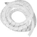 Dekmasker voor Maclean MCTV-687T (20,4 * 22 mm) kabels 3 m transparante spiraal