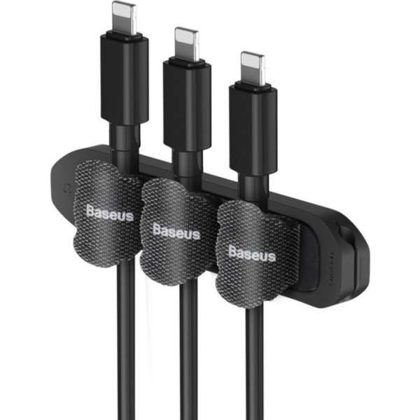Baseus Zelfklevende Kabel Organizer Houder 15st. Baseus Zelfklevende Kabel Organizer Houder 15st.