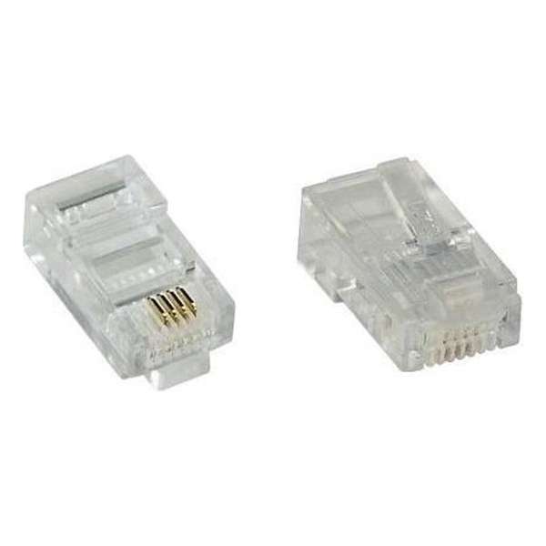 InLine 73000L kabel-connector RJ-45 Transparant InLine 73000L kabel-connector RJ-45 Transparant
