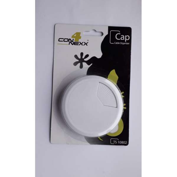 4CONNEXX Kabeldoorvoer | Wit | Ø 80mm 4CONNEXX Kabeldoorvoer | Wit | Ø 80mm