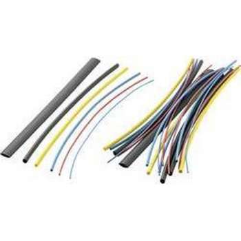 TRU COMPONENTS 1571322 Krimpkous assortiment Bont 9.50 mm 0.60 mm Krimpverhouding:2:1 28 stuk(s)