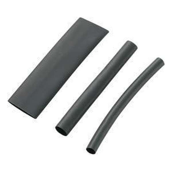 TRU COMPONENTS 1572126 Krimpkous assortiment Zwart 12.70 mm 1.60 mm Krimpverhouding:3:1 6 onderdelen TRU COMPONENTS 1572126 Krimpkous assortiment Zwart 12.70 mm 1.60 mm Krimpverhouding:3:1 6 onderdelen
