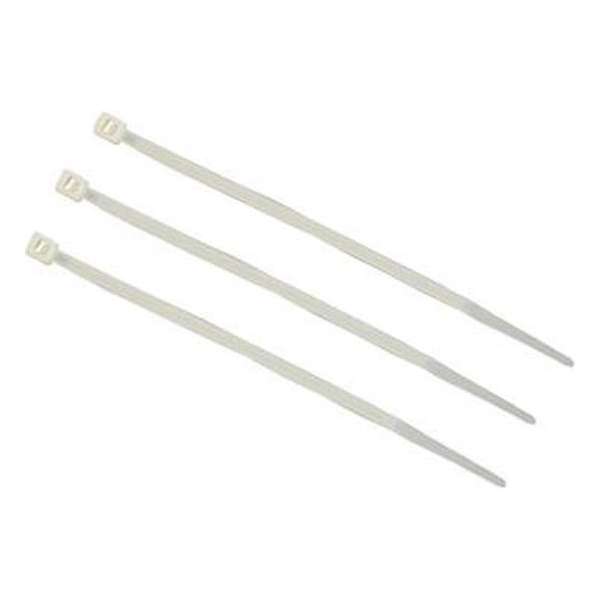 Kabelbinders - Tie-wraps - 100 mm lang x 2.5 mm breed - Wit - 100 stuks Kabelbinders - Tie-wraps - 100 mm lang x 2.5 mm breed - Wit - 100 stuks