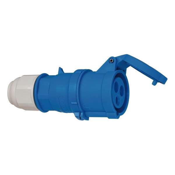 Brennenstuhl Cee-koppeling 230v/16a Ip44 13,5 Cm Blauw Brennenstuhl Cee-koppeling 230v/16a Ip44 13,5 Cm Blauw