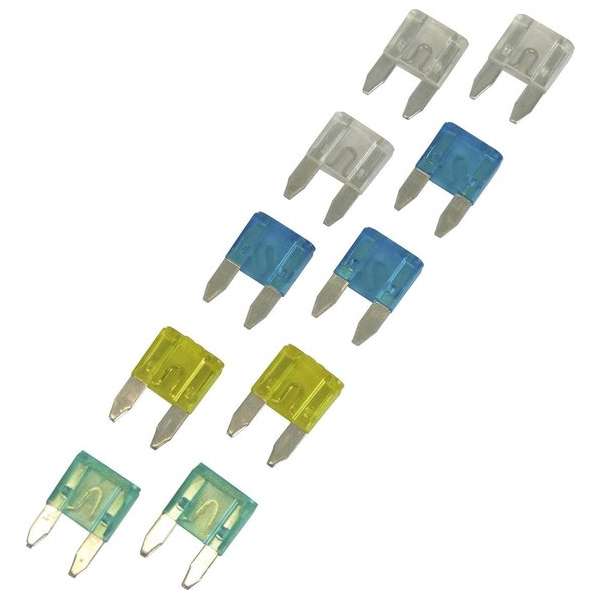 Carpoint Mini Steekzekering Assortiment 15-30A 10 Stuks Carpoint Mini Steekzekering Assortiment 15-30A 10 Stuks