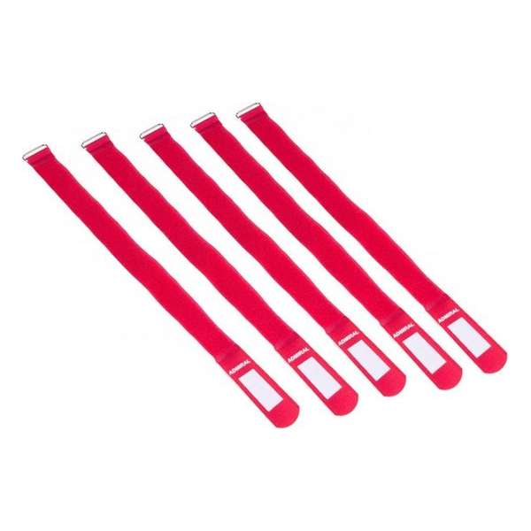 Admiral cable wrap 380 5 per set rood Admiral cable wrap 380 5 per set rood