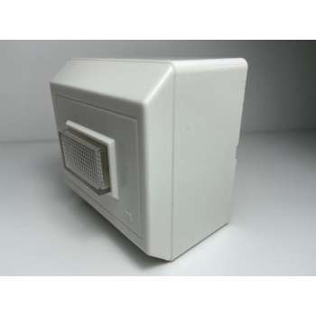 Opbouw Wisselschakelaar + Controlelamp - wit