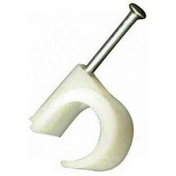 Elektrofix kabelclip 8 mm rond 25 st Elektrofix kabelclip 8 mm rond 25 st