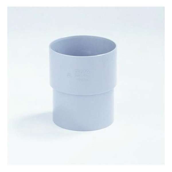 Dyka Verbindingsmof 1x mof 1x verjonged spie PVC grijs 70mm Dyka Verbindingsmof 1x mof 1x verjonged spie PVC grijs 70mm