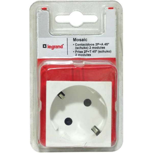 Legrand Wandcontactdoos + Ra Legrand Wandcontactdoos + Ra