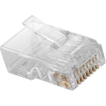 Modulaire RJ45 stekker | Cat 5e | 10 stuks | Allteq