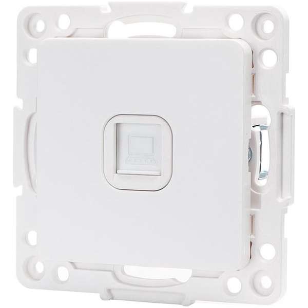 UTP RJ45 Stopcontact - Wandcontactdoos - Igory Jura - Inbouw - Vierkant - Kunststof - 1-voudig UTP CAT6 - Wit UTP RJ45 Stopcontact - Wandcontactdoos - Igory Jura - Inbouw - Vierkant - Kunststof - 1-voudig UTP CAT6 - Wit