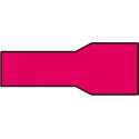 Carpoint Vlakstekerhuls 1541 Rood 6.3x0.8mm 10 Stuks