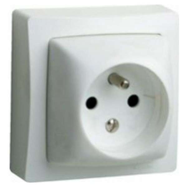 Legrand - Oteo stopcontact 2P+A 10/16A - 086028 Legrand - Oteo stopcontact 2P+A 10/16A - 086028