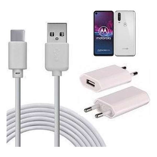 Motorola One Action Oplader USB C Motorola One Action Oplader USB C