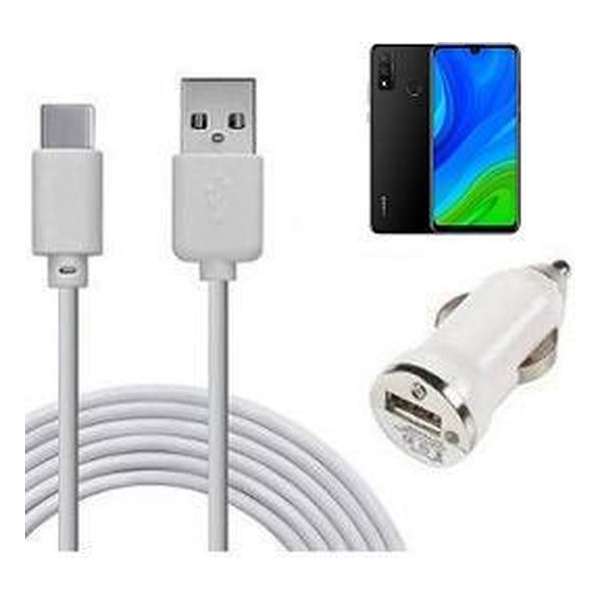 Huawei P Smart 2020 Autolader USB C Huawei P Smart 2020 Autolader USB C