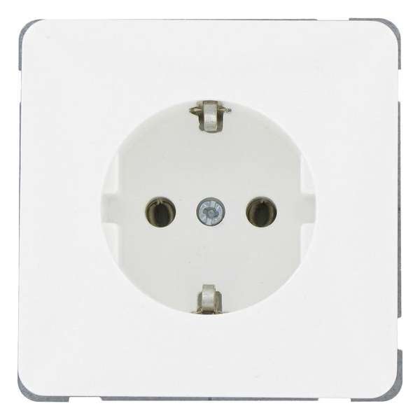 PEHA Standaard | wandcontactdoos | inbouw | met randaarde | wit PEHA Standaard | wandcontactdoos | inbouw | met randaarde | wit
