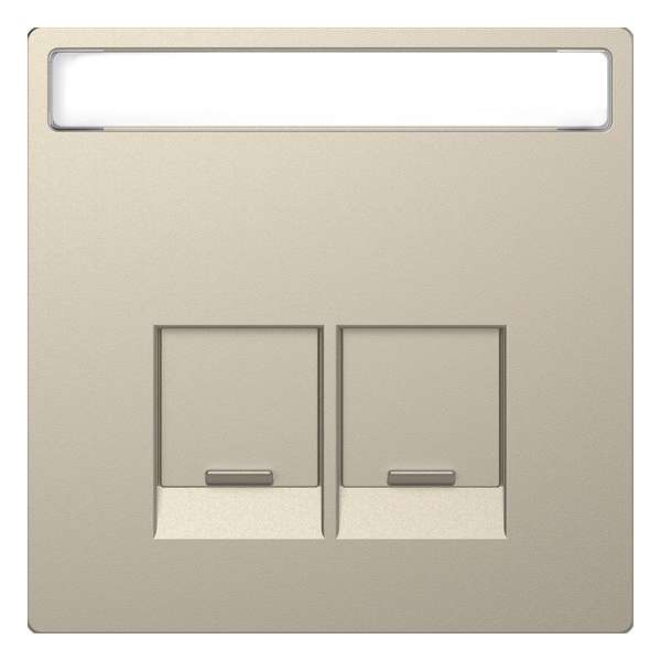 Inzetstuk RJ45 Actassi Tekstveld 2V - Kunststof - Sahara - Systeem Design - Schneider Electric - MTN4574-6033 Inzetstuk RJ45 Actassi Tekstveld 2V - Kunststof - Sahara - Systeem Design - Schneider Electric - MTN4574-6033