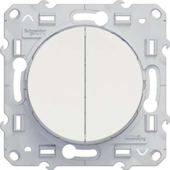 Serieschakelaar - Wit - Odace - Schneider Electric - S520211