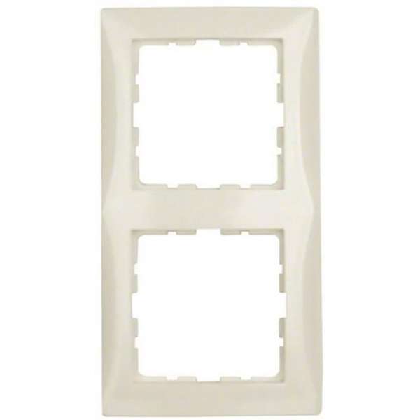 BERKER S1 afdekraam | 2-voudig | creme BERKER S1 afdekraam | 2-voudig | creme