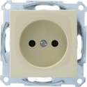 MERTEN System M wandcontactdoos | inbouw | zonder randaarde | creme