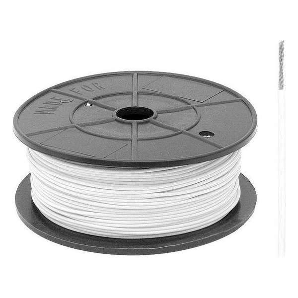 FLRY -B kabel - 1x 1,00mm - Wit - Per meter FLRY -B kabel - 1x 1,00mm - Wit - Per meter