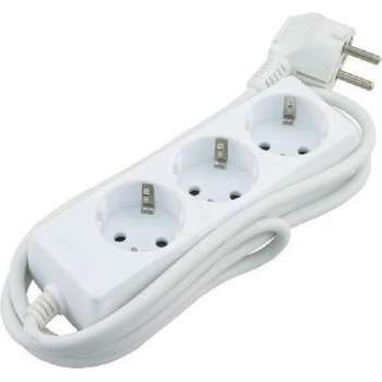 Witte stekkerdoos