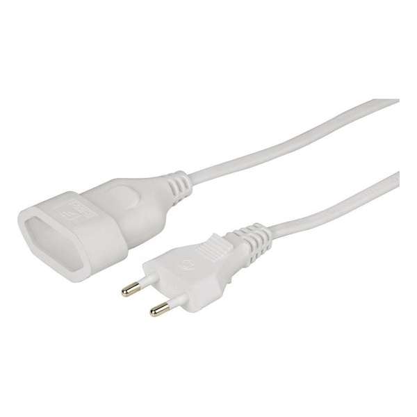 Hama 00108809 5m Wit electriciteitssnoer Hama 00108809 5m Wit electriciteitssnoer