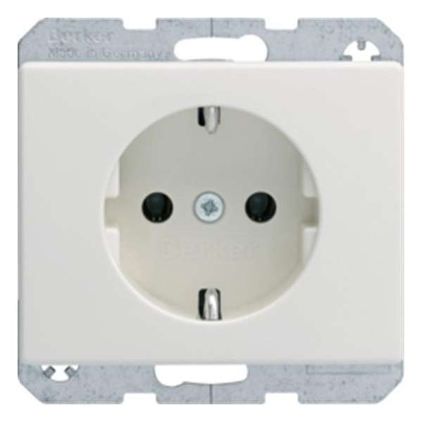 BERKER Arsys wandcontactdoos - stopcontact | met randaarde | wit BERKER Arsys wandcontactdoos - stopcontact | met randaarde | wit