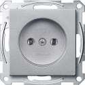 Schneider Electric Wandcontactdoos Enkel System M Aluminium