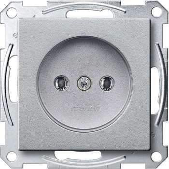 Schneider Electric Wandcontactdoos Enkel System M Aluminium