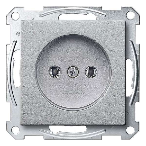 Schneider Electric Wandcontactdoos Enkel System M Aluminium Schneider Electric Wandcontactdoos Enkel System M Aluminium
