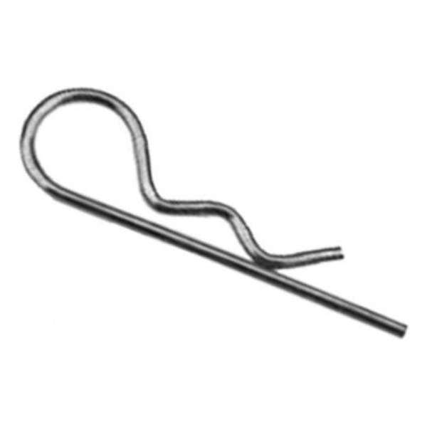 Borgclip Enkel - Verzinkt - 2 mm Borgclip Enkel - Verzinkt - 2 mm