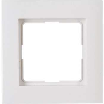 KOPP - Afdekraam - Athenis - 1-voudig - Helder Glans Wit - BES LED