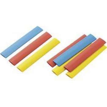 TRU COMPONENTS 1570888 Krimpkous assortiment Bont 12.50 mm 6.30 mm Krimpverhouding:2:1 9 stuk(s)