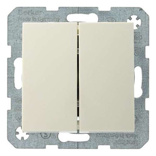 Berker S1 serieschakelaar Creme inbouw Berker S1 serieschakelaar Creme inbouw