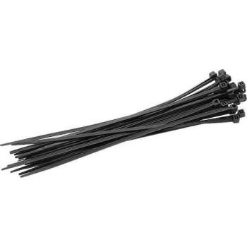Kabelbinders - Tie-Wraps - Zwart 9.8 cm x 2,5 mm