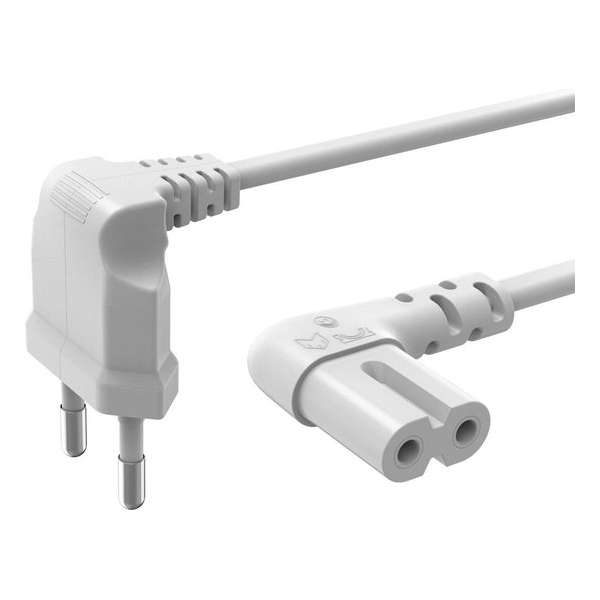 Hama 00137227 3m Wit electriciteitssnoer Hama 00137227 3m Wit electriciteitssnoer