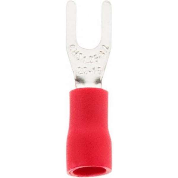 Zenitech Kabelschoentjes Vork 3 Mm Ø 0,38 - 1,43 Mm Rood 10 Stuks Zenitech Kabelschoentjes Vork 3 Mm Ø 0,38 - 1,43 Mm Rood 10 Stuks