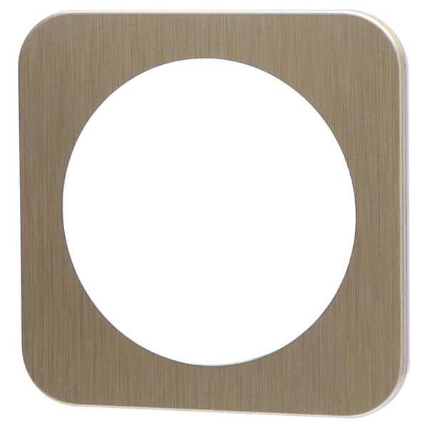 Afdekraam - Aigi Jura - 1-voudig - Rond - Aluminium - Goud - BSE Afdekraam - Aigi Jura - 1-voudig - Rond - Aluminium - Goud - BSE