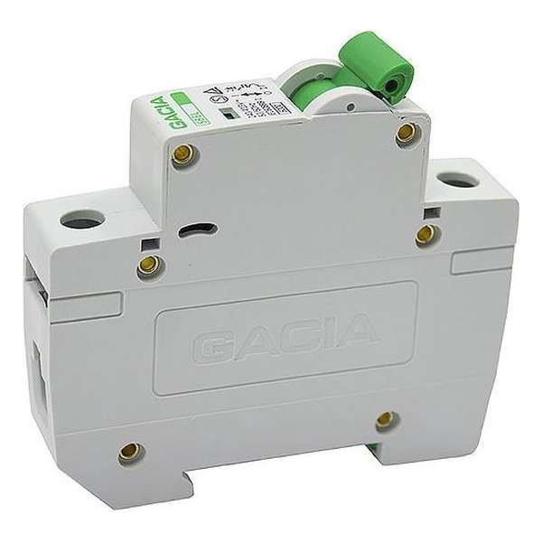 GACIA - B16 16A 1-Polig - Stroomonderbreker / Schakel automaat / Zekering GACIA - B16 16A 1-Polig - Stroomonderbreker / Schakel automaat / Zekering