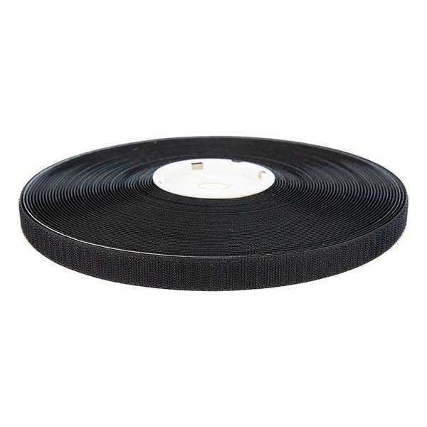 Klittenband - 5 Meter Zwart - 20mm Zelfklevend Hotmelt Haak Harde Kant Zwart Klittenband - 5 Meter Zwart - 20mm Zelfklevend Hotmelt Haak Harde Kant Zwart