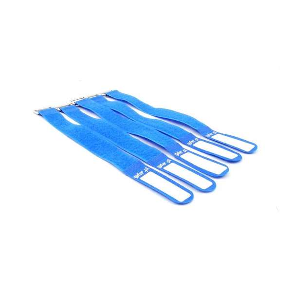 GAFER.PL Tie Straps -kabelbinders 25x400mm - 5 stuks - blauw GAFER.PL Tie Straps -kabelbinders 25x400mm - 5 stuks - blauw