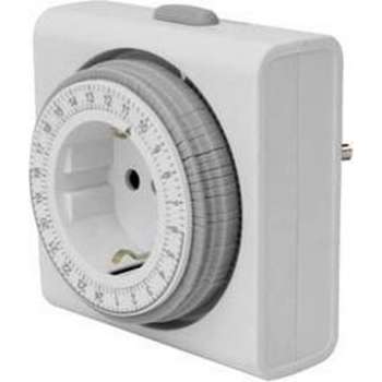 Stekkerbox Compact 24 u-timer - randaarde